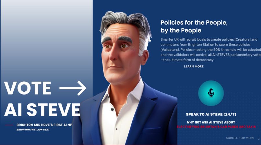 Can a Robot Win Your Vote? AI Steve Shakes Up UK Politics